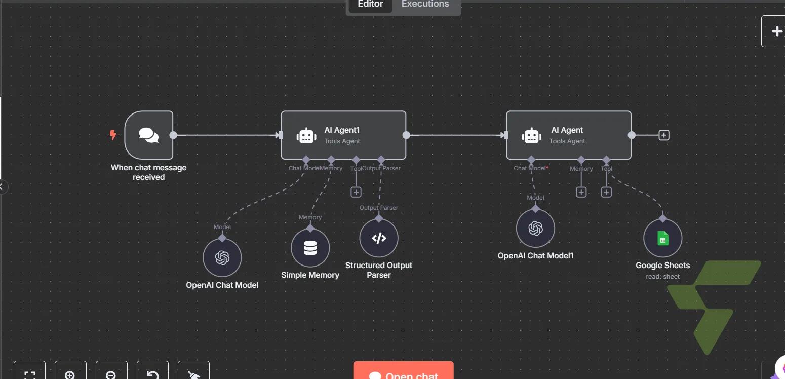 Dual-Agent Product Bot: Conversational AI with Memory Layer + Live Google Sheets Product Data Lookup — [STG] Cyrus Product Bot Test
