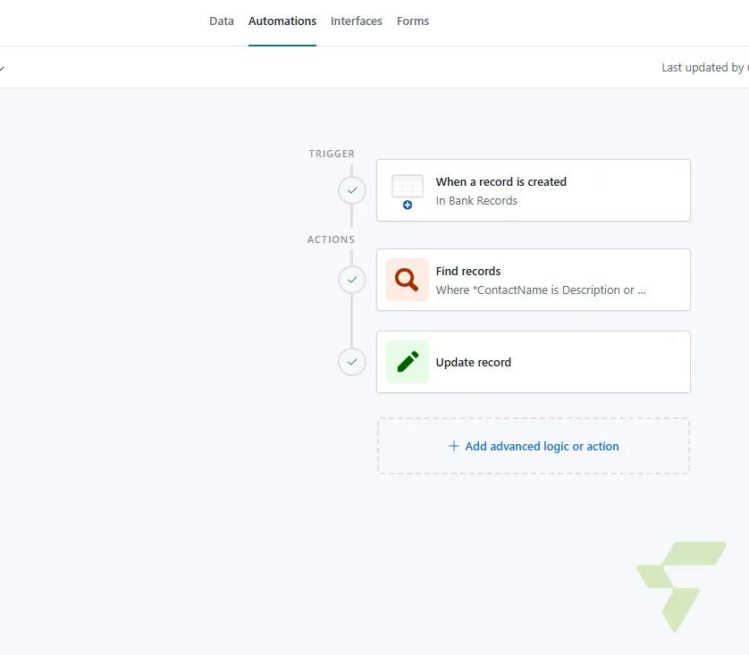 New Record Added -> Search Vendor-> Connect Vendor — Capture