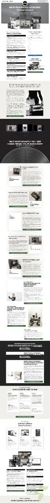 Course Sales Funnel: High-Converting Long-Form Sales Page for Business Scaling Program — Landing Page 2