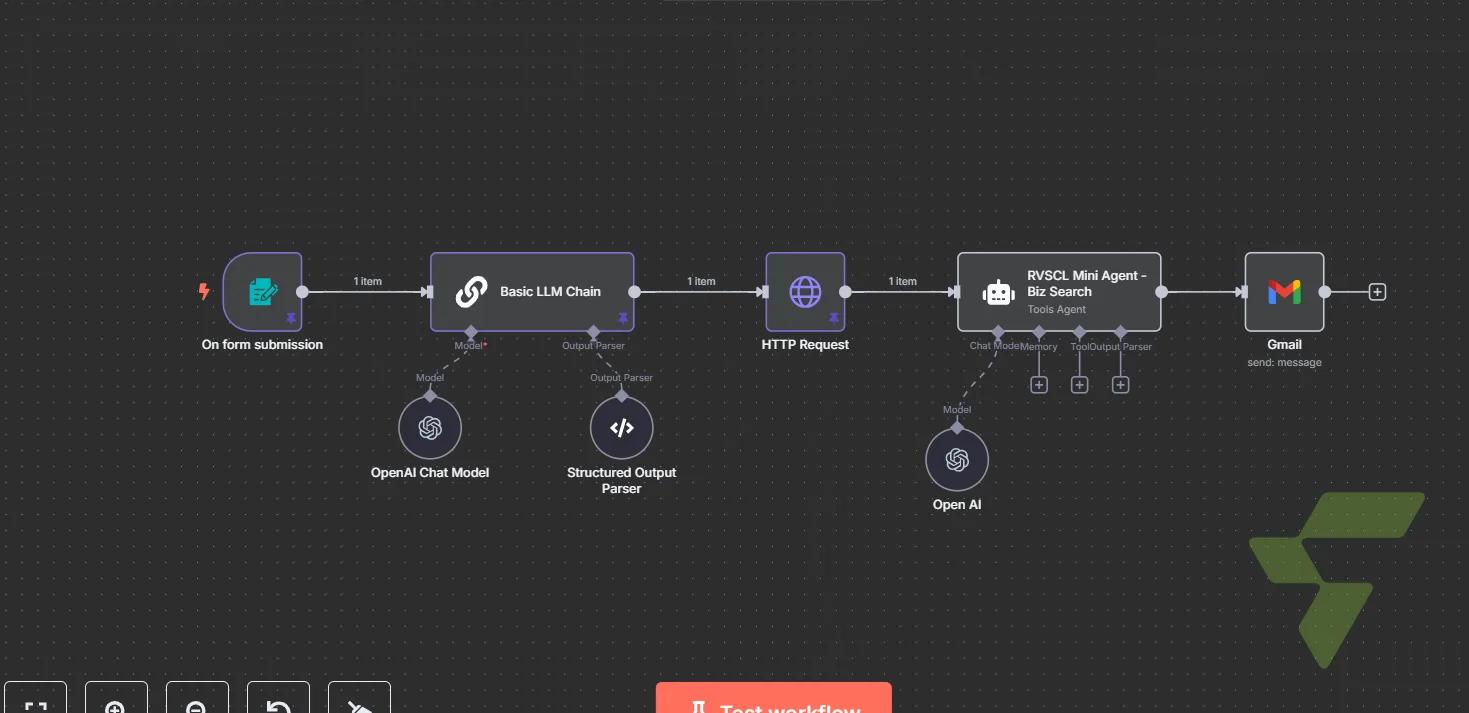 Local Business Lead Finder: Form-Triggered AI Search Agent → Enriched Lead Delivery via Gmail — [WIP] FT Local Biz Leads